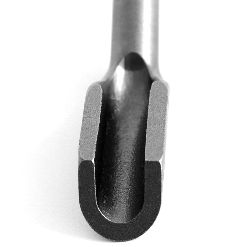 S&R Gouge Chisel - Hollow Chisel SDS-Plus 14x250x22 mm for
