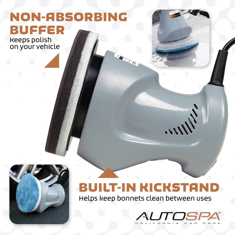 AutoSpa 94000AS Random Orbital 6" 120V Automotive Polisher with 2