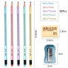 Surcotto HB Pencils, Pack of 30 HB Pencils with Eraser
