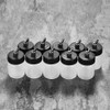 ABEST 10 x 22CC Airbrush Jars with 10pcs Adapter Cap
