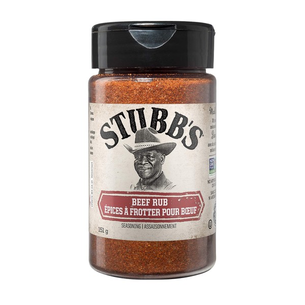 Stubb's, Spice Rub Seasoning, Beef, 151g