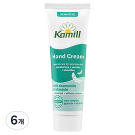 Camille Hand Cream Sensitive, 6, 30ml / 카밀 핸드크림 센시티브, 6개, 30ml