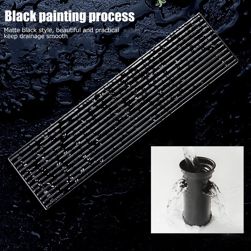 Floor Drain 304 Stainless Steel Bathroom Linear Shower Drain with