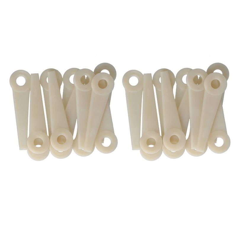 24pcs Trimmer Blade Heads Replacements Brush Cutter Trimmer Weed Eater