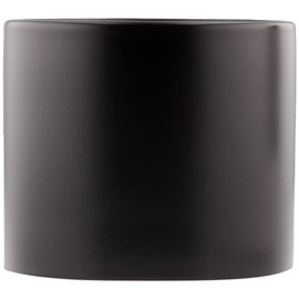 LIVING TALK TFL013BK Vase, Black, φ4.1 x 3.5 inches (10.5 x 9 cm)