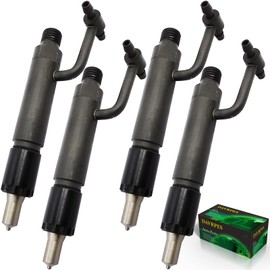 DAVRPES 4PCS Y729503-53100 Fuel Injectors Fuel Spray Nozzle Replacement For Yanmar Komatsu Engine Models 4D84E 4D88E 4TNE88 PC30 Replace#Y72950353100｜72950353100｜729503-53100