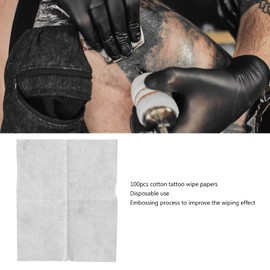 100pcs Wipe Paper Disposable Cotton, Strong Water Absorption, Cleansing Towel Tissue, Soft Skin Friendly for Makeup Removal Face Washing