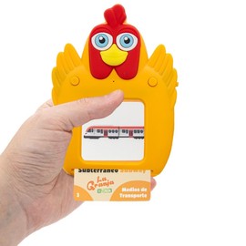 BANDAI - Tablet educativo Impara con Bartolite - La Farm de Zenon - Giocattolo interattivo per bambini con lettere educative - Impara spagnolo e inglese - Multicolore (GM85006)