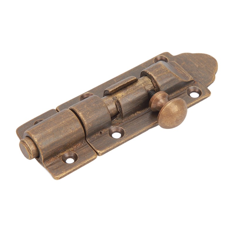 Barrel Bolt Buckle Rust Proof High Hardness Brass Antique Sliding