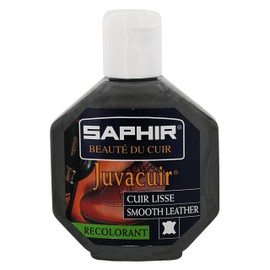 Saphir Juvacuir Liquid Leather Polish 75ml - Grey