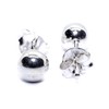 Arranview Jewellery Sterling Silver 5 mm Ball Stud Earrings