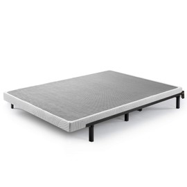 ZINUS Quick Lock Metal Smart Box Spring / 4 Inch Mattress Foundation / Strong Metal Structure / Easy Assembly, King
