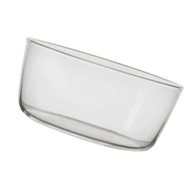 Ciieeo 1PC High Borosilicate Baking Bowl Multi Purpose Transparent Dish for Steamed Eggs Desserts Fruits Salads Kitchen Bowl for Oven Baking Easy Cleaning