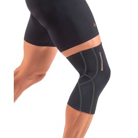 Tommie Copper - Unisex Performance Compression Knee Sleeve - Black - 2X Large