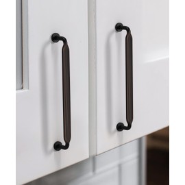 Coinkoly 10 Pack 6-1/5''(160mm) Kitchen Cabinet Handle Oil Rubbed Bronze Cabinet Pulls Kitchen Cupboard Handles for Cabinets Drawer Pulls Dresser Hardware