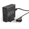 Hama - 60 W charging station, 2 x USB C