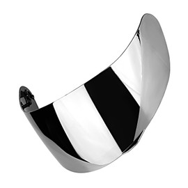 Visera de lente de casco de motocicleta con espejo plateado plateado apto para AGV K1 K3 SV K5 K5-S(Plateado)