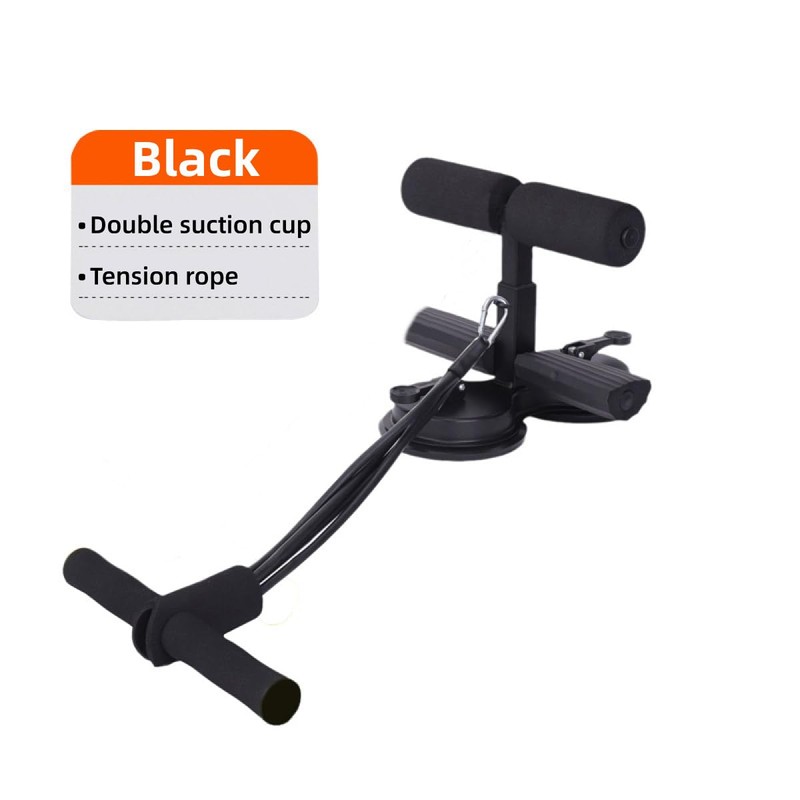 AIMALL Sit-Up Assistant with Double Suction Cup and Resistance Band