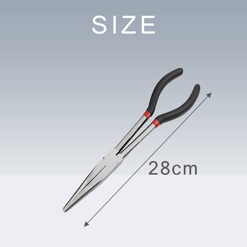TKY Long Radio Pliers Pliers Taper Pliers for Crafting Maintenance