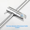 SKOWLL Shower Slide Bar with Adjustable Handheld Shower Head Holder