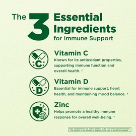 Immune Boost Complex – Vitamin C 900mg, D3 2,500 IU & Zinc 25mg for Immune System Support, 72 Veggie Caps | Innervis Nutrition