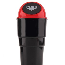 Enshey Mini Car Trash Rubbish Bin Auto Garbage Can Car Garbage Trash Container Mini Auto Car Vehicle Garbage Dust Case Holder Box Bin Trash Rubbish Can Mini Desktop Trash