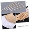 Baluue 60 Pack Disposable Cotton Swabs for Women Makeup Buds