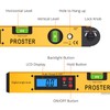 Proster Digital Angle Finder Gauge - Aluminum Angle Finder 16