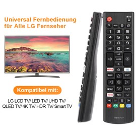 Gvirtue AKB75675311 Remote Control Replacement for LG Smart LED HDR TV 75UM7110PLB 70UM7100PLA 65UM7100PLA 65UM7000PLA 55UM7400PLB 55UM7000PLC 49UM7000PLA 32LM630BPLA No Setup Required