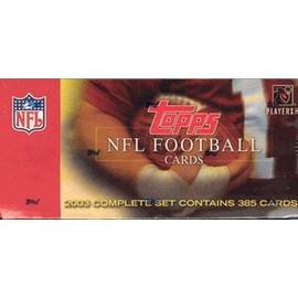 2003 Topps Factory Set Football Cards Unopened Hobby box - Carson Palmer & Larry Johnson Rookie Year