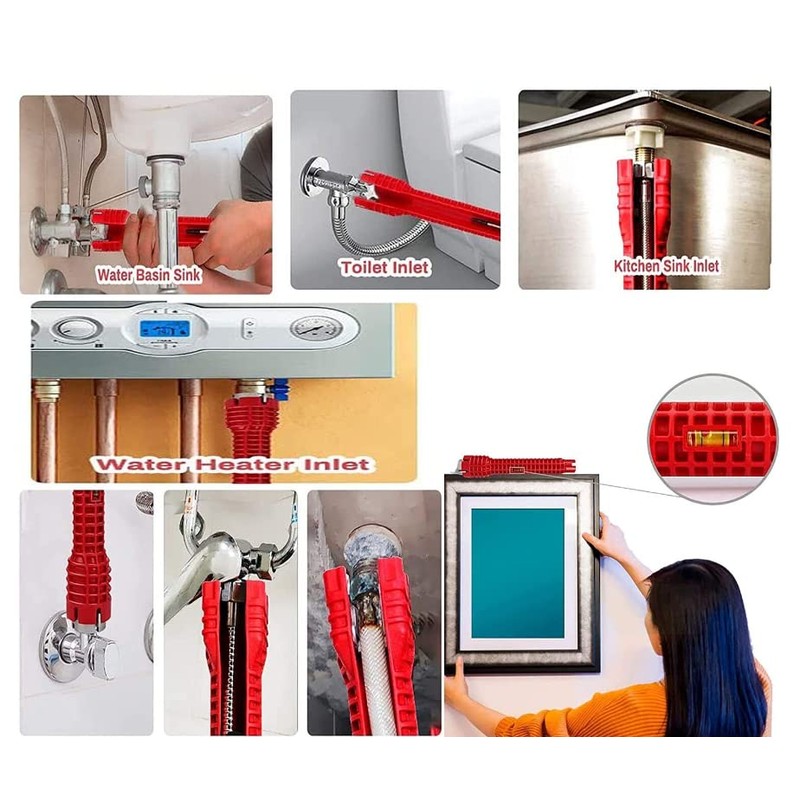 Vellichor Europe 8-in-1 Faucet Wrench Tool - Sink Installer |
