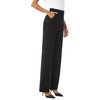 iChosy Womens High Waist Wide Straight Leg Trousers Casual Slacks