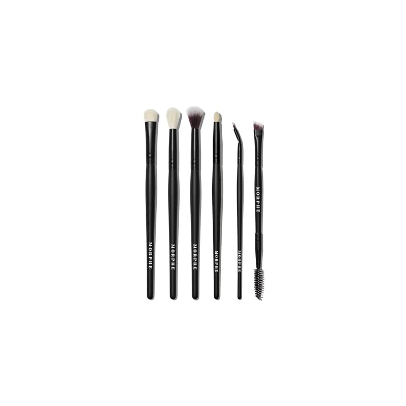 Morphe Eye Stunners - Juego de brochas con bolsa
