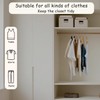 Urby Extra Wide Hangers for Plus Size Clothes, Ganchos para