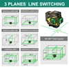 INSPIRITECH Floor Laser Level Self Leveling,3x360 Horizontal Vertical Cross Line