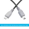 Micro USB to Mini USB Charging Data Cable, 0.5M/1.5FT USB