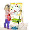 KUUQA 12 Pack 6 Color Kids Aprons Children Painting Aprons