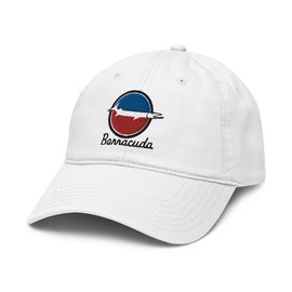 Plymouth Embroidered Barracuda Logo Adjustable Baseball Hat