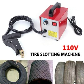 Gdrasuya10 350W Tire Grooving Tool 110V Manual Truck Tire Regroover Professional Tire Groover Car Rubber Cutting Machine for Any Tire