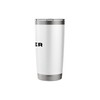 Creative Typography Minimalist Design "Power" Stainless Steel Insulated Tumbler