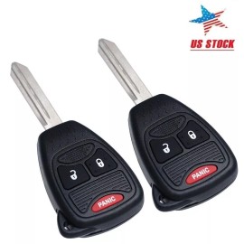 SUPALAND 2 Remote Key Fob For 2006 2007 2008 Dodge Ram 1500 2500 Avenger Dakota Durango