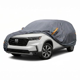 Coverlex - Cobertura para auto Honda Pilot Todo Clima 2016-2026 - Cobertura SUV resistente al agua de ajuste personalizado para Pilot LX EX EX-L Touring Elite Black Edition Trailsport AWD FWD 2016