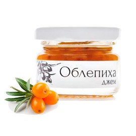 Russian Forest Sea Buckthorn Jam Natural and Healthy Dessert 25g / 0.88oz