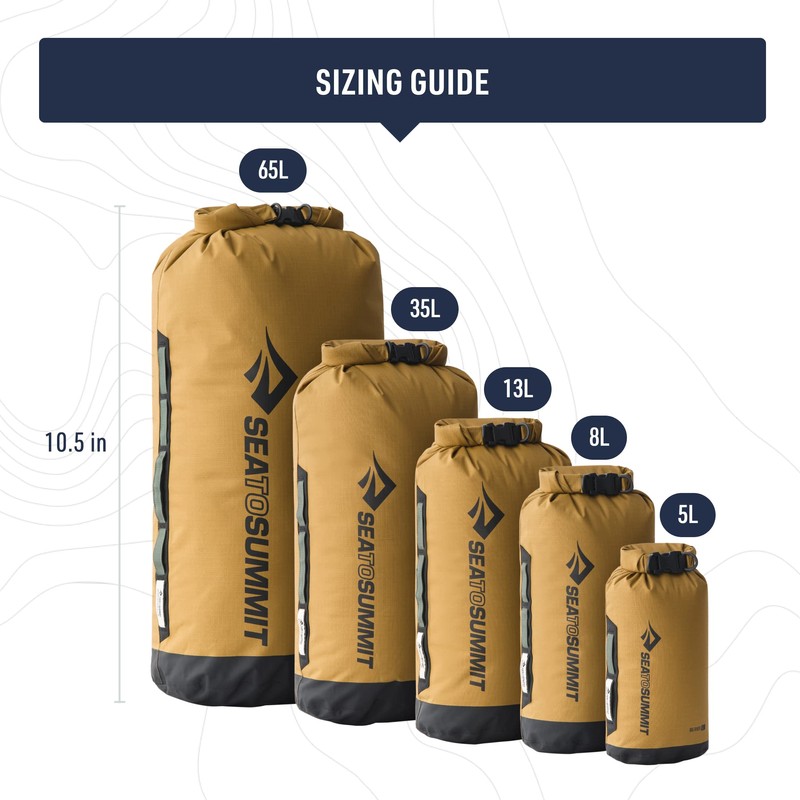Sea to Summit Big River Dry Bag, Heavy-Duty Dry Storage,