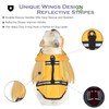 Dog Life Jacket with Chin Float, Wings Design Dog Life