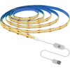 1m USB COB LED Strip Light 5V Natural White 4000K