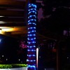 RUICHEN Solar Rope Lights Outdoor String Lights, 16.5 Ft 50