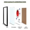 1 Pack A5 Frame Black, Wooden A5 Photo Frames, Black