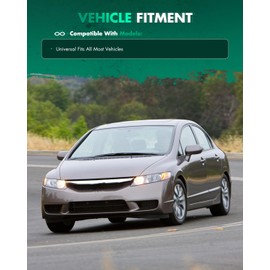 SCITOO Aluminum Universal Black Rear Trunk Spoiler Wing Exterior Accessories Styling Kits Replacement