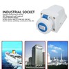 Industrial Power Connector IP67 Waterproof Dustproof 3 Core 16A 2P+E